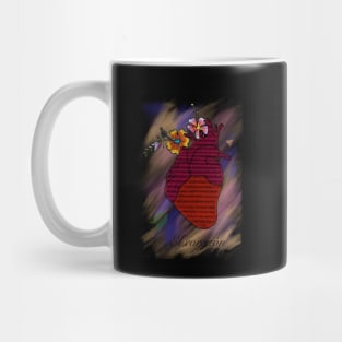 El corazón Mug